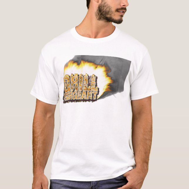 GRILL-SERGEANT! T-Shirt (Vorderseite)