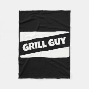 Grill-Typ Sommer Bbq Barbecue Fleisch Grillen Papa Fleecedecke