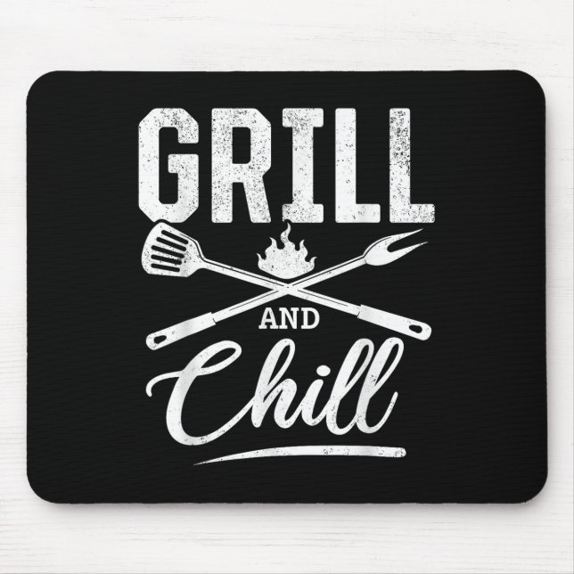 Grill- und Kill-Grillen-Grill-Tools Grillen Lover  Mousepad (Vorne)