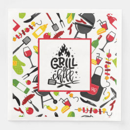Grill und Kill Serviette