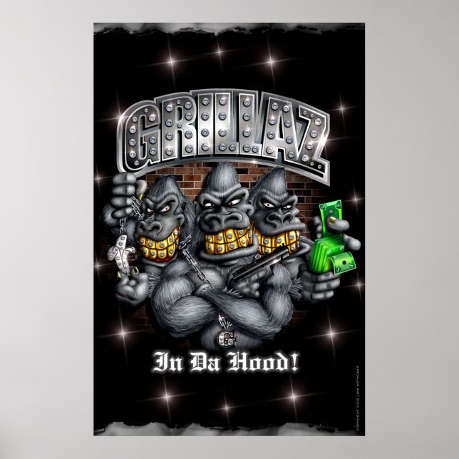 GRILLAZ POSTER (Vorne)