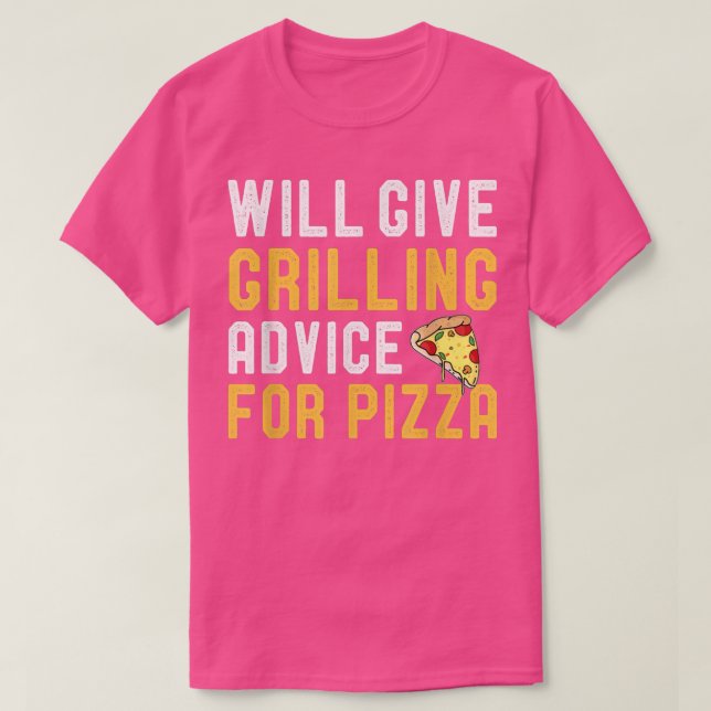 Grillberater für Pizza Funny GRILLEN Barb T-Shirt (Design vorne)