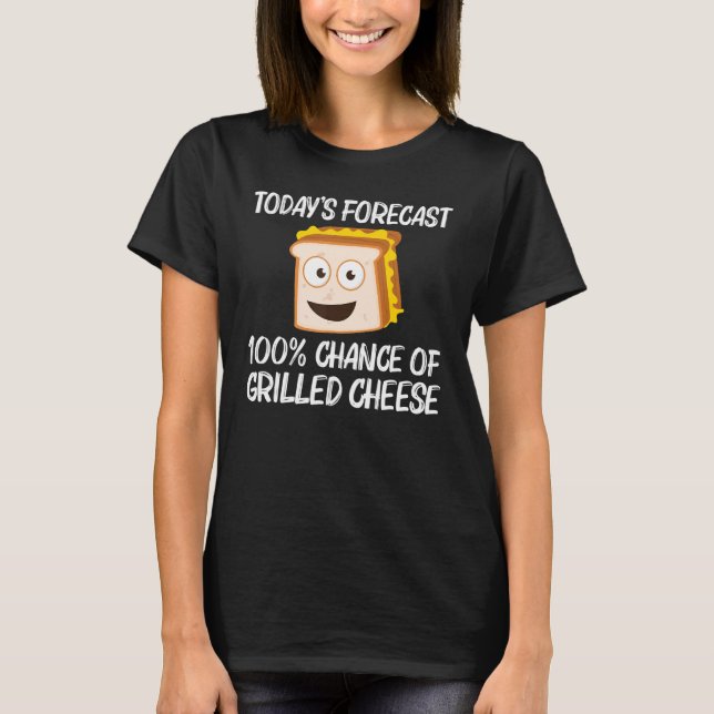 Grilled Cheese   Designs Men Women Grilling Foodie T-Shirt (Vorderseite)