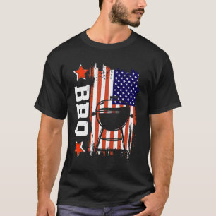GRILLEN American Flag GRILLEN Liebe 4. Juli T-Shirt
