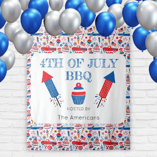 Grillen American Tapestry Backdrop 4. Juli Wandteppich