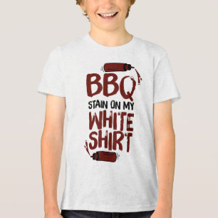 Grillen auf meinem Weiß _1 Tri-Blend Shirt