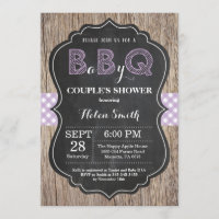 GRILLEN Baby Shower Einladung Baby Q Hinterhof Lil