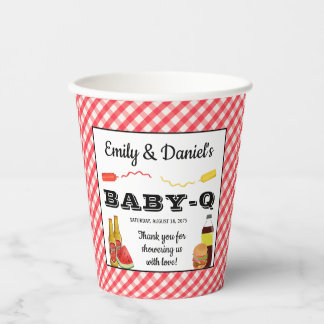 GRILLEN Baby Shower Paper Cups Pappbecher