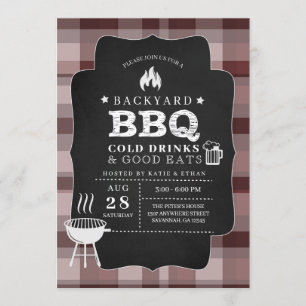 GRILLEN Barbecue Einladung