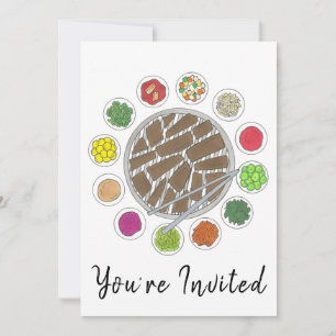 Grillen Barbecue Roast Bulgogi Banchan Food Einladung