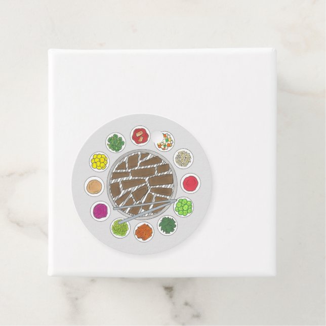 Grillen Barbecue Roast Bulgogi Banchan Food Geschenkanhänger (Beispiel)