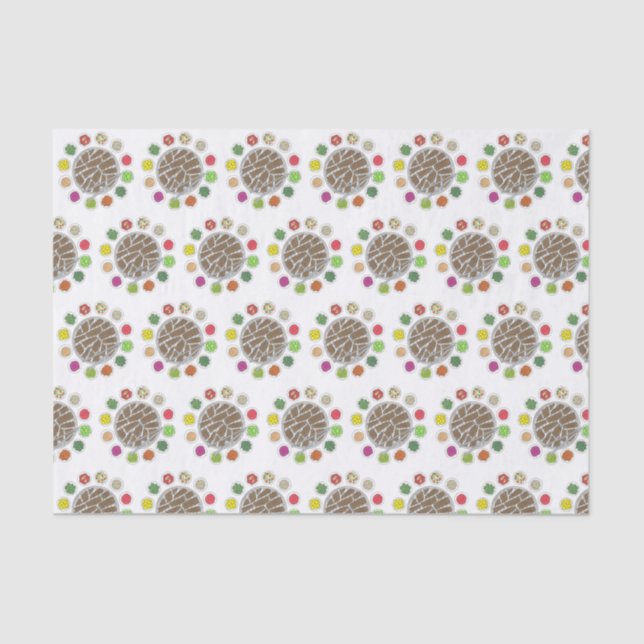 Grillen Barbecue Roast Bulgogi Banchan Food Seidenpapier (Vorderseite)