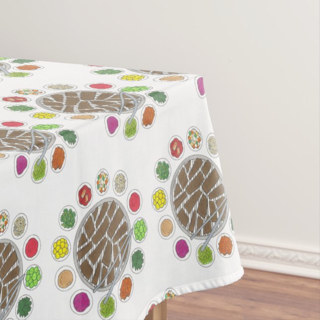 Grillen Barbecue Roast Bulgogi Banchan Food Tischdecke (Beispiel)