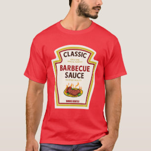 GRILLEN Barbecue Sauce Ketchup Mustard Costume Hal T-Shirt