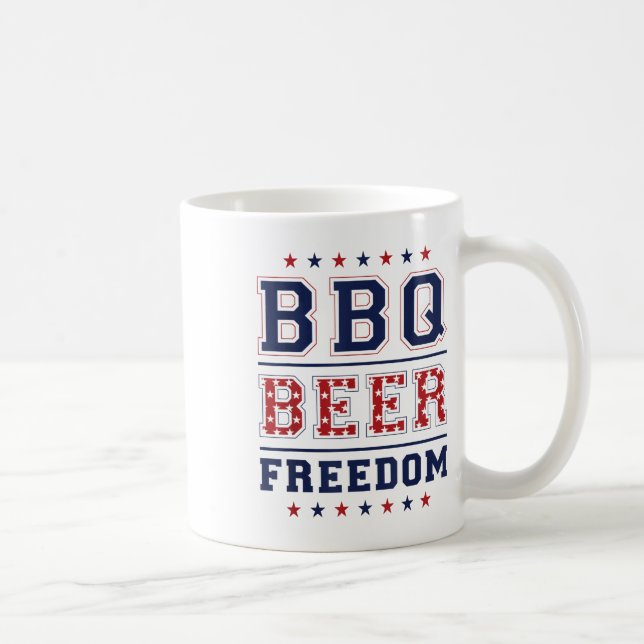 Grillen Beer Freedom _1 Kaffeetasse (Rechts)