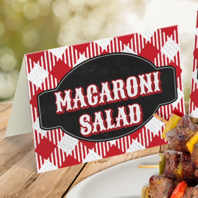 GRILLEN Birthday Party - Geschlossene/geflochtene  Platzkarte (Von Creator hochgeladen)