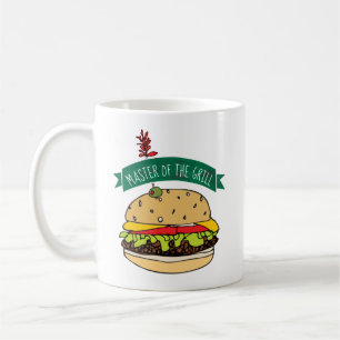 GRILLEN Burger Master of the Grill Tasse