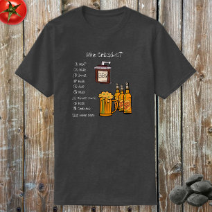 GRILLEN Checklist (Vorderseite) TShirt
