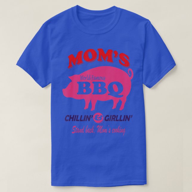 GRILLEN Chillin' & Grillin's Funny Mother Day T-Shirt (Design vorne)