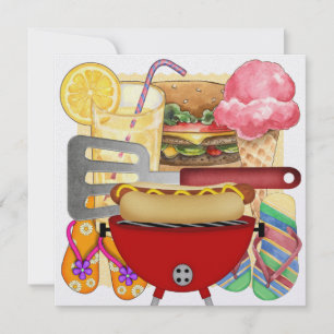 GRILLEN Cook Out - 4. Juli Einladung