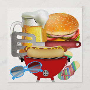 GRILLEN Cook Out - 4. Juli Einladung