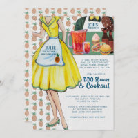 GRILLEN Couples Polterabend | Vintages Paar