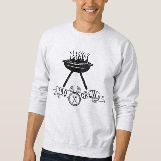 GRILLEN Crew rustikal Vintag Sweatshirt (Vorderseite)