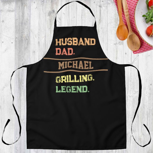 Grillen der Legende-Schürze Schürze (Dad Apron)