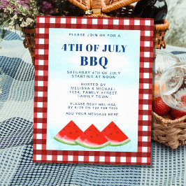 Grillen des Haushaltsplans 4. Juli Flyer