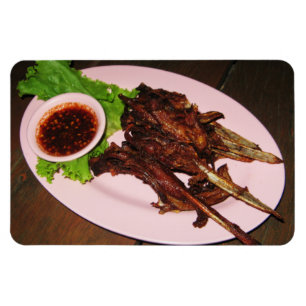 GRILLEN Duck Beaks ... Thai Asian Street Food Magnet