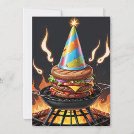 Grillen-Einladungen zum 30. Einladung