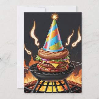 Grillen-Einladungen zum 30. Einladung