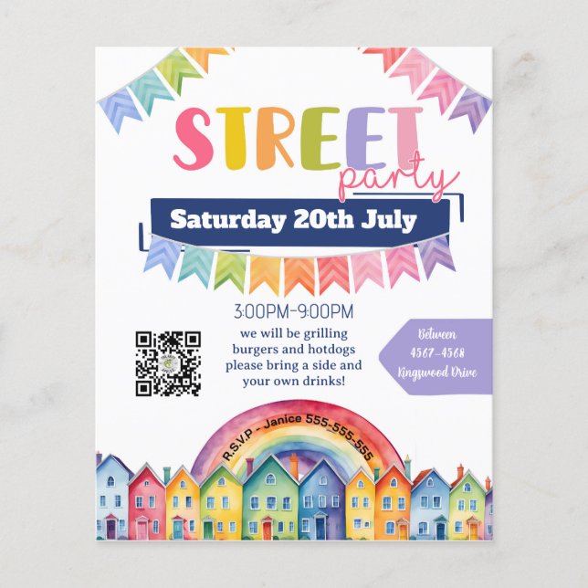 Grillen Fundraiser Flyer (Vorne)