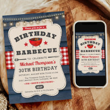 Grillen Geburtstag Sommer Barbecue Party