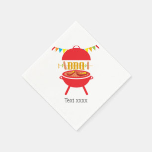 Grillen Geburtstagsparty, Grill, Grillen Grill, Serviette