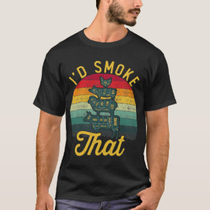 Grillen Gifts - das würde ich rauchen T-Shirt
