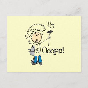 Grillen Gone Bad Postkarte