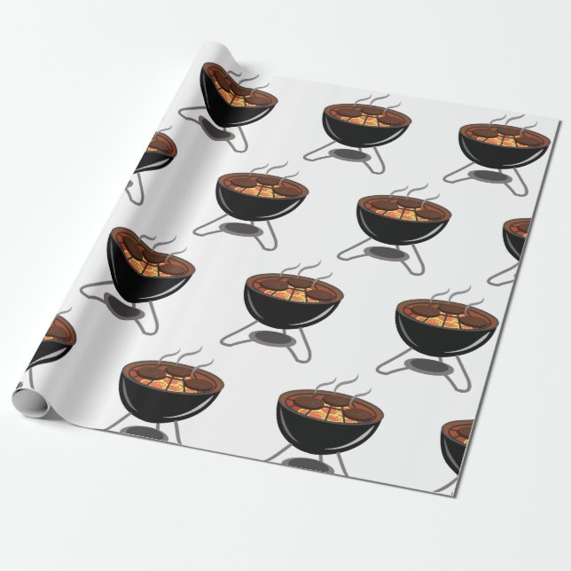 GRILLEN Grill Geschenkpapier (Ungerollt)