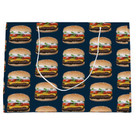 Grillen Grilled Hamburger Feinschmecker Große Geschenktüte