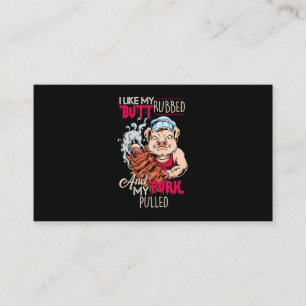 GRILLEN GRILLEN Grillmaster Like Hintern Rubbed & Visitenkarte