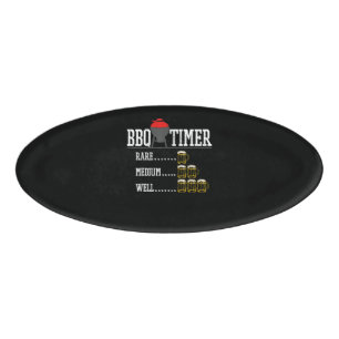 GRILLEN GRILLEN Timer Funny Beer Steak Grill Gril Namenschild