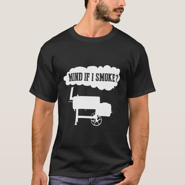 Grillen Grilling Offset Smoker S T-Shirt (Vorderseite)