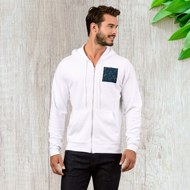 GRILLEN Icons Muster Grilltools Fleisch Lebensmitt Hoodie (Von Creator hochgeladen)