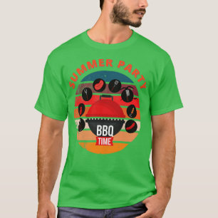 Grillen im Sommer Party T-Shirt