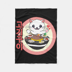Grillen Kbq Kawaii Cat Fleecedecke