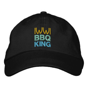 GRILLEN KING BESTICKTE BASEBALLKAPPE