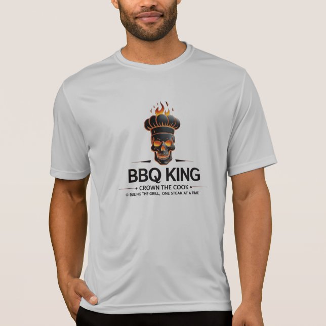 GRILLEN King - Grill in Style Performance T-Shirt (Vorderseite)