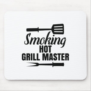 Grillen King Queen of the Gri - The Rokking Hot Gr Mousepad