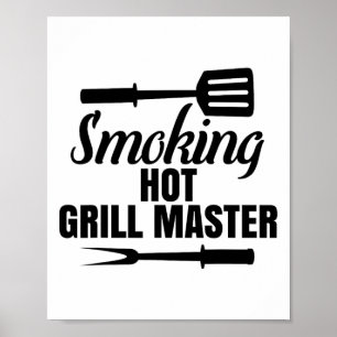Grillen King Queen of the Gri - The Rokking Hot Gr Poster