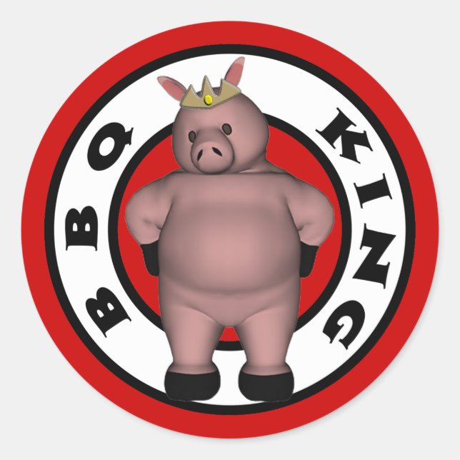 GRILLEN King Stickers (Vorderseite)